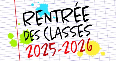 Rentrée 2025 – Informations