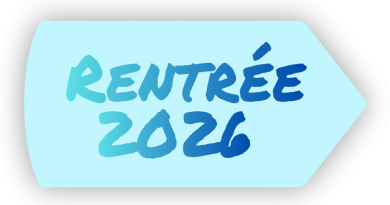 Rentrée 2026 – Informations